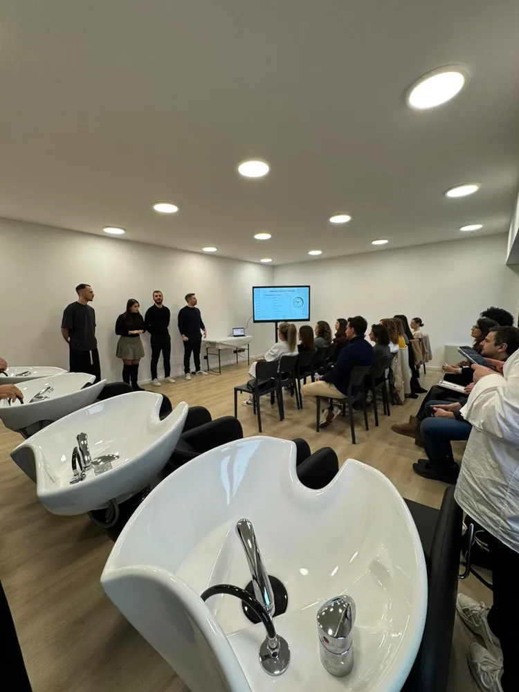 Adaró educators presenting to a seated class